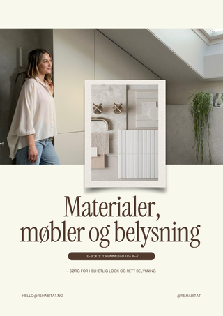 E-bok 3 "Materialer, møbler og belysning"